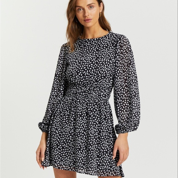 Speckled print dress size 8 - Picture 6 of 6